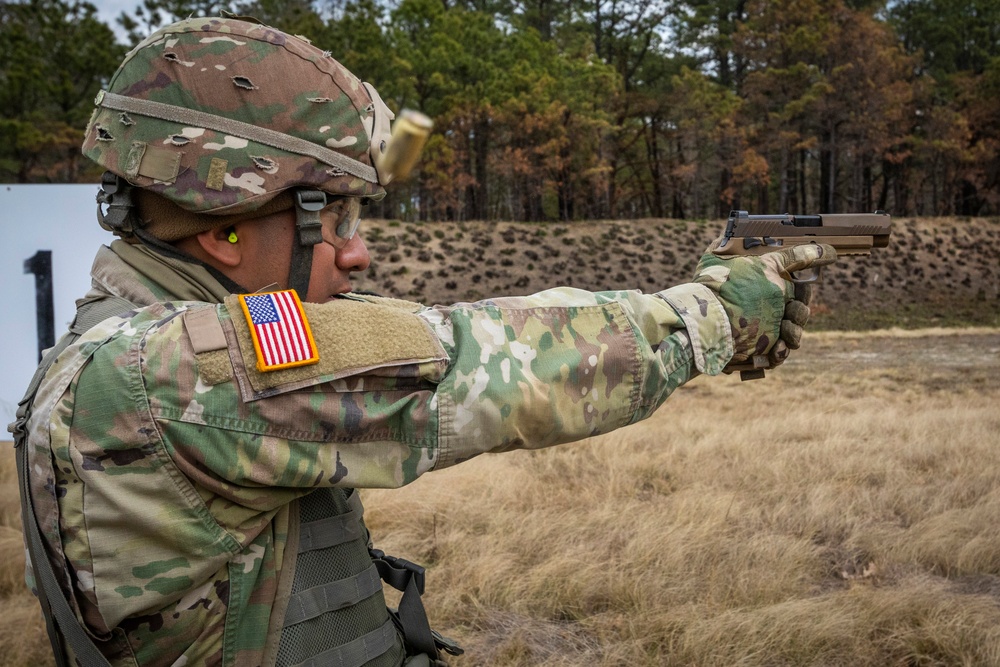 New Jersey Best Warrior M17 qualification