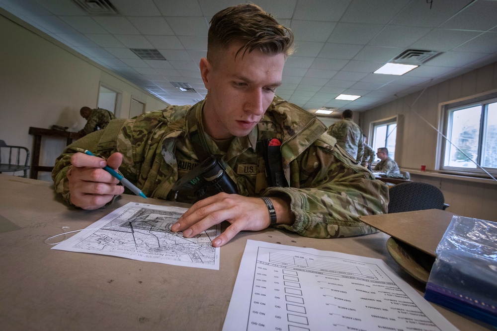 New Jersey Best Warrior land navigation