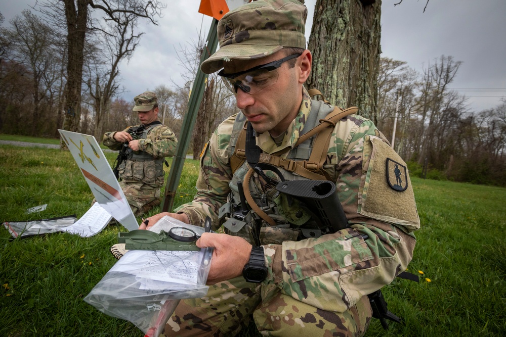 New Jersey Best Warrior land navigation