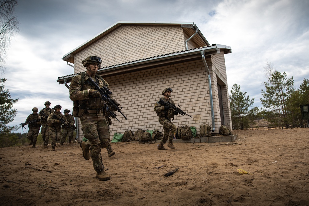 C Co. 3-66 Conduct Gothic Cobra Exercise