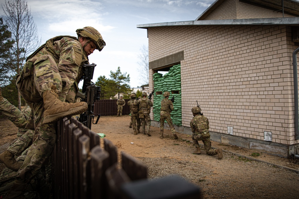 C Co. 3-66 Conduct Gothic Cobra Exercise