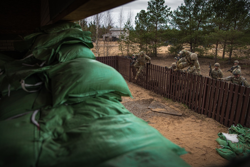 C Co. 3-66 Conduct Gothic Cobra Exercise