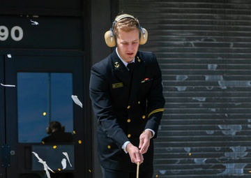 Midshipmen Participate in Explosives Demonstration