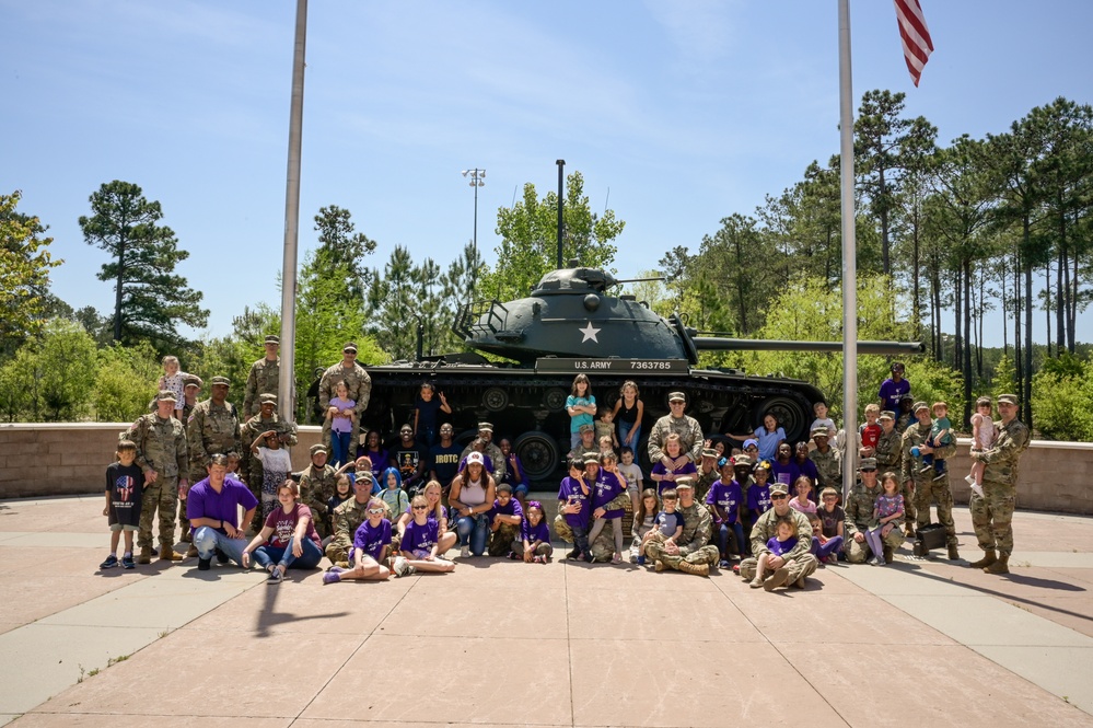 U.S. Army Central (USARCENT) Headquarters and Headquarters Battalion (HHBN) Hosts Bring Your Child To Work Day At Shaw Air Force Base