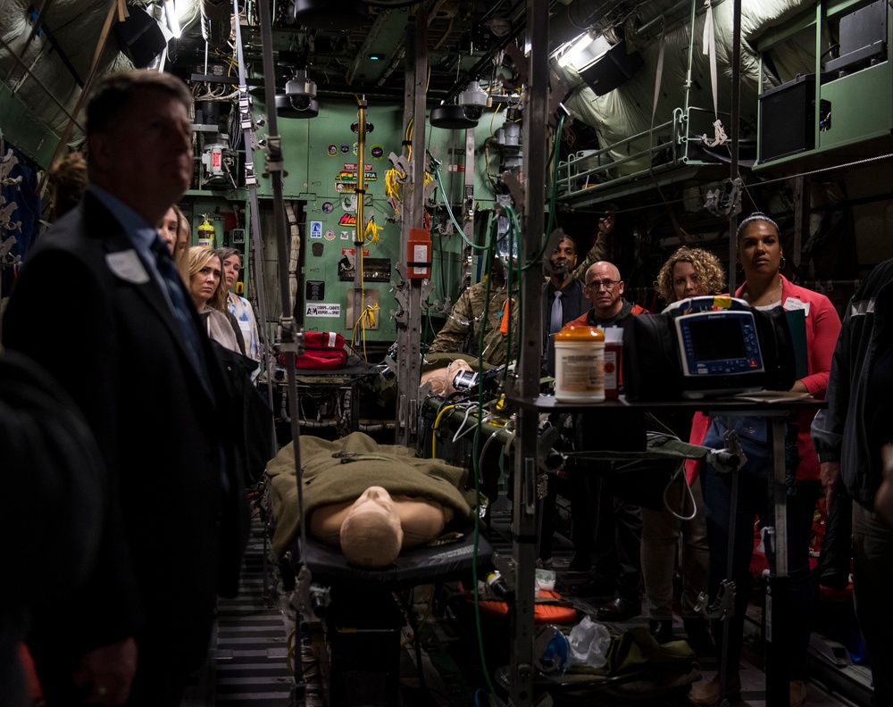 Leadership Dayton class visits Wright-Patt