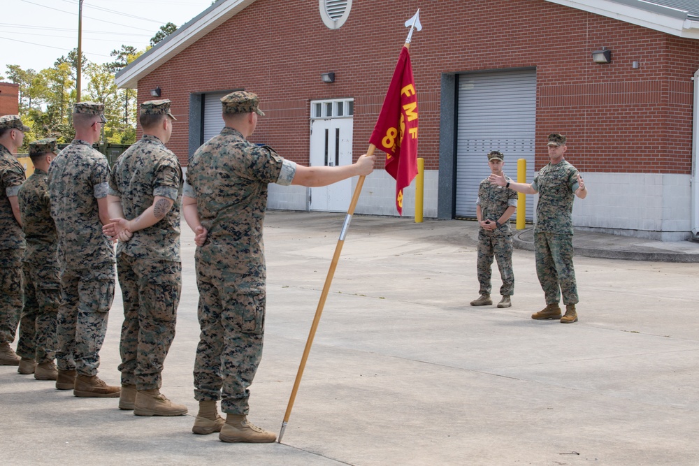 U.S. Marine awarded the Navy and Marine Corps Medal