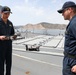 USS Ross Sailor reenlists aboard the ship