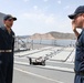 USS Ross Sailor reenlists aboard the ship