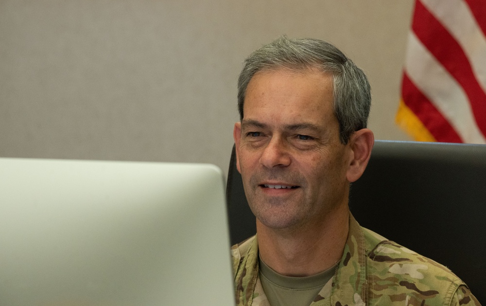 Pacific Air Forces commander holds virtual meeting with Pacific air chiefs