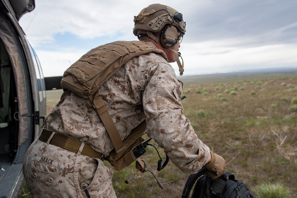 Marines train at Idaho's premier ranges, joint training