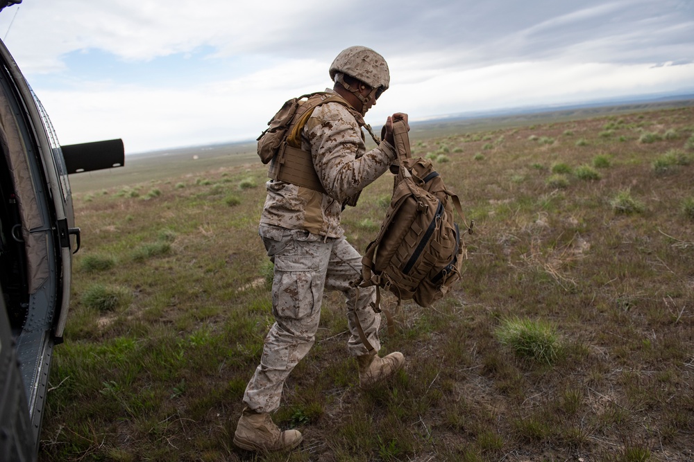 Marines train at Idaho's premier ranges, joint training