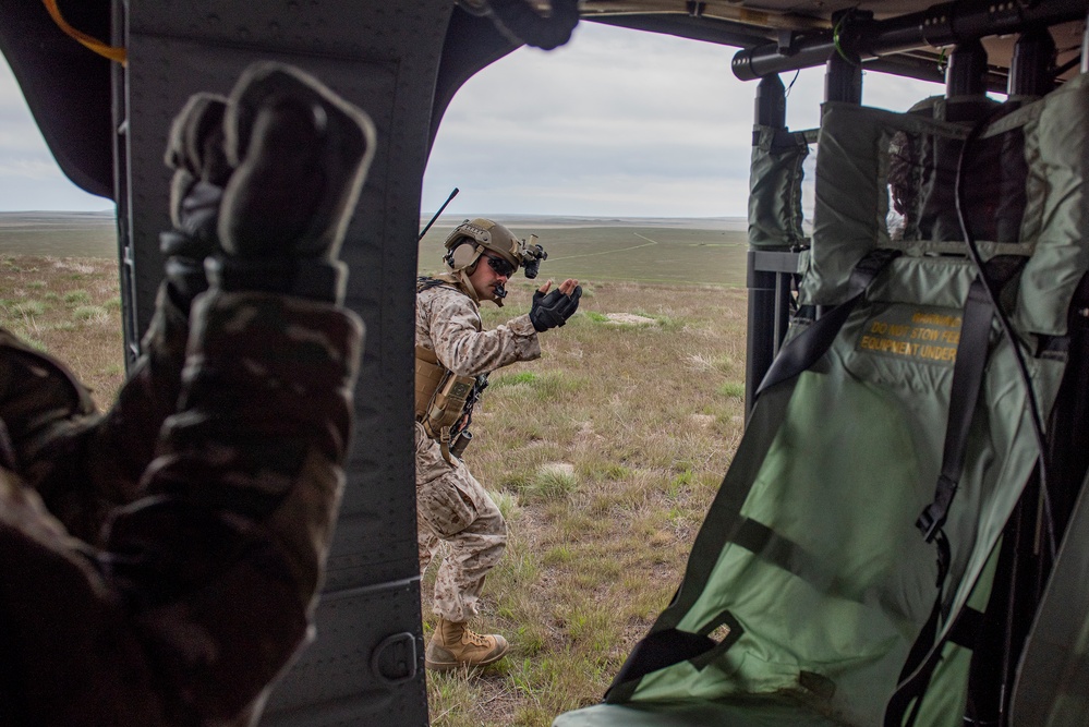 Marines train at Idaho's premier ranges, joint training