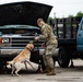 Military Working Dogs and Handlers Train