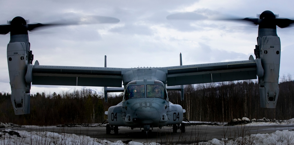 Norway MV-22 Flight Operations