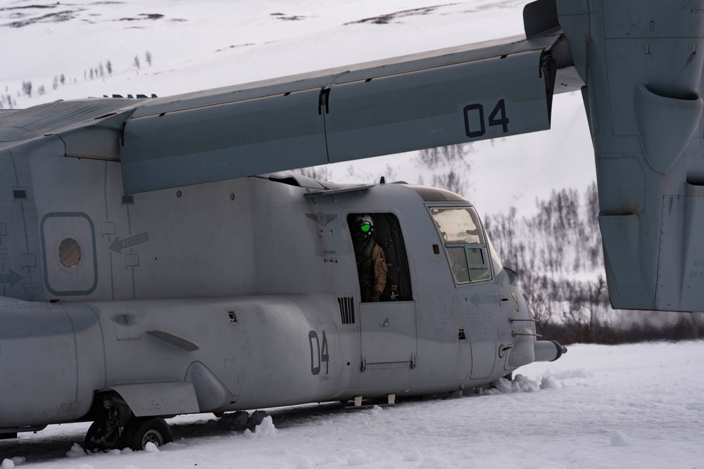 Norway MV-22 Flight Operations