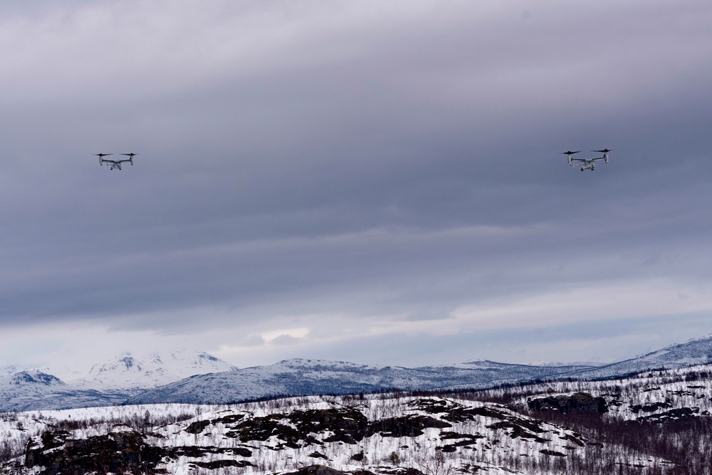 Norway MV-22 Flight Operations