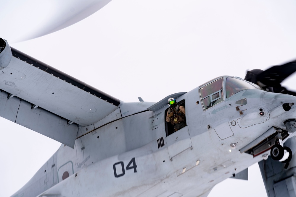 Norway MV-22 Flight Operations