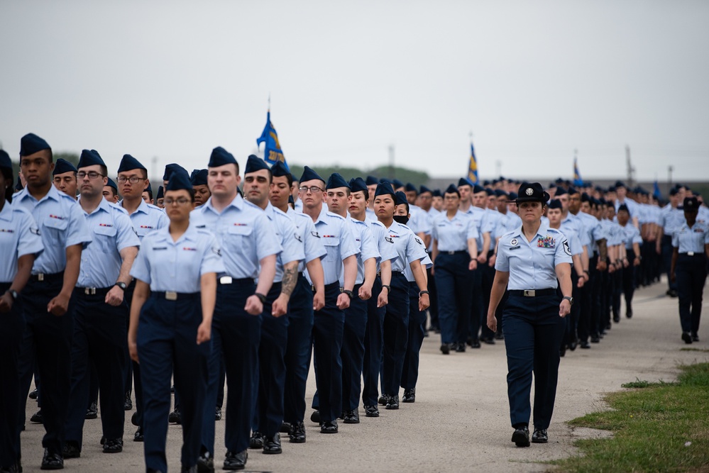 331 Training Squadron Basic Military Graduation