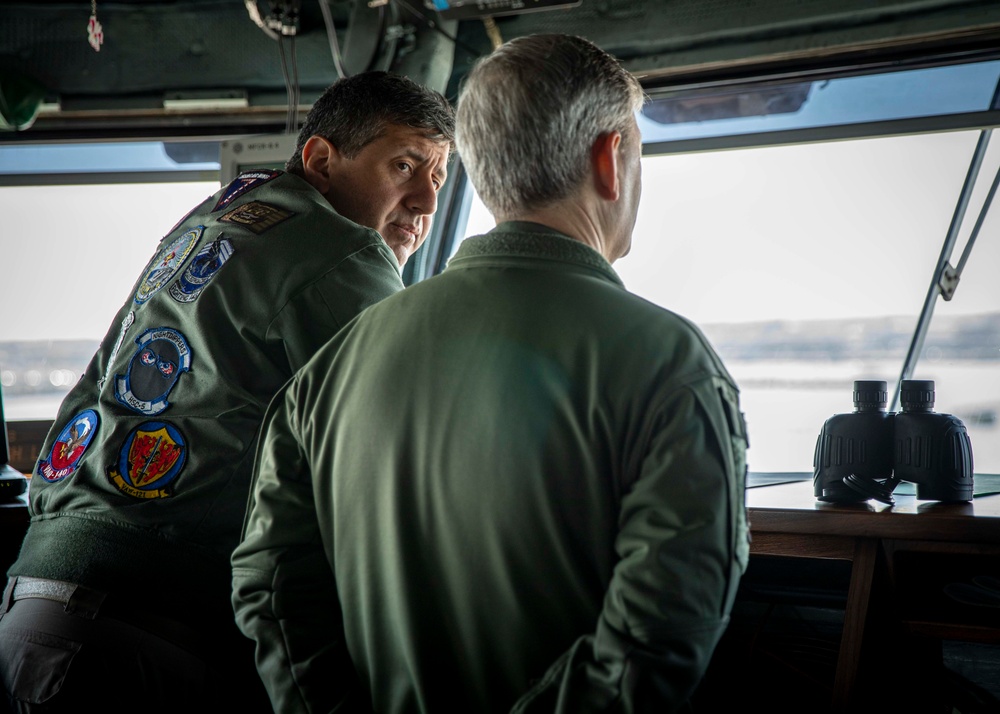 USS George H.W. Bush (CVN 77) Commanding Officer’s Last Underway