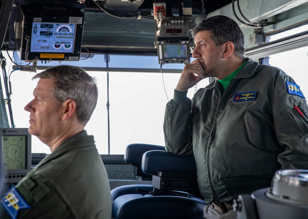 USS George H.W. Bush (CVN 77) Commanding Officer’s Last Underway