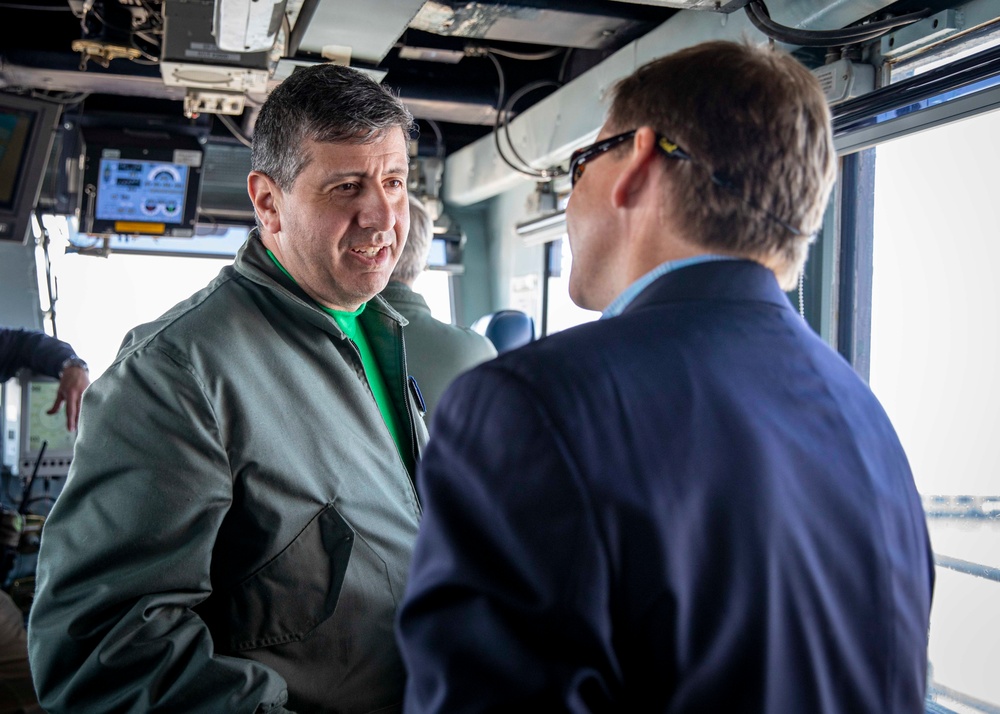 USS George H.W. Bush (CVN 77) Commanding Officer’s Last Underway