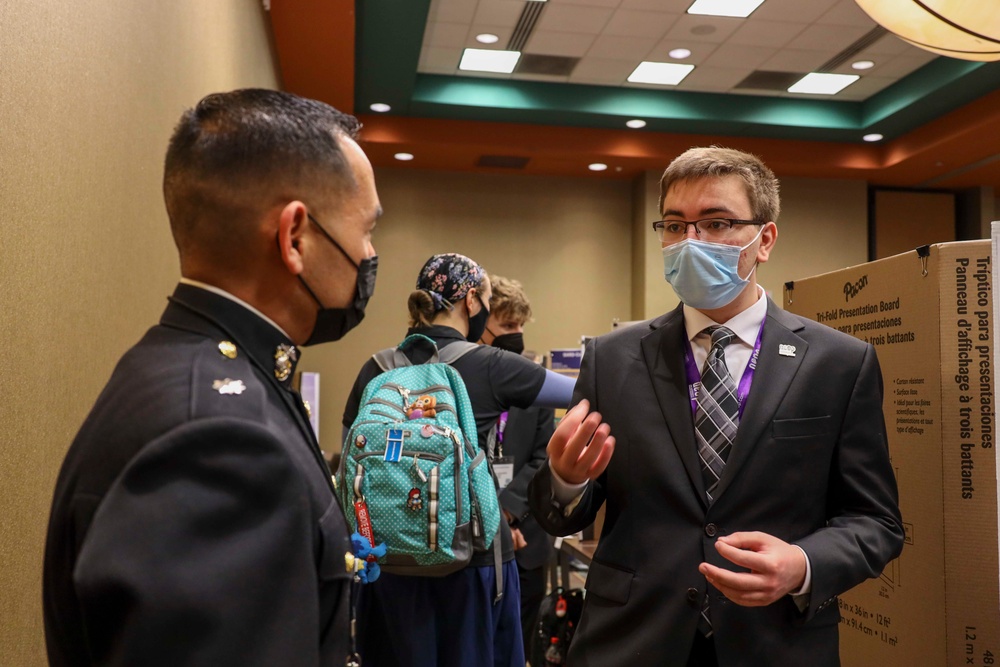Naval Postgraduate School Marine judges National Junior Science and Humanities Symposium