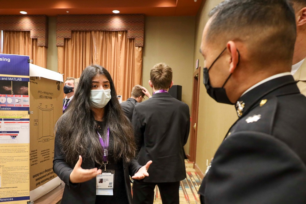 Naval Postgraduate School Marine judges National Junior Science and Humanities Symposium