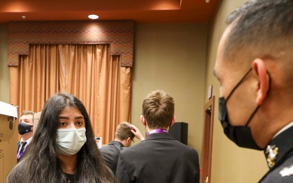 Naval Postgraduate School Marine judges National Junior Science and Humanities Symposium