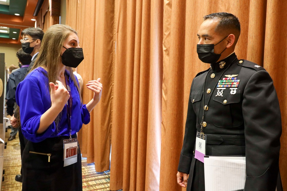 Naval Postgraduate School Marine judges National Junior Science and Humanities Symposium