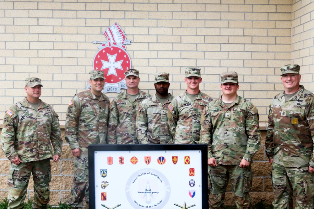 Soldiers win Best Barracks