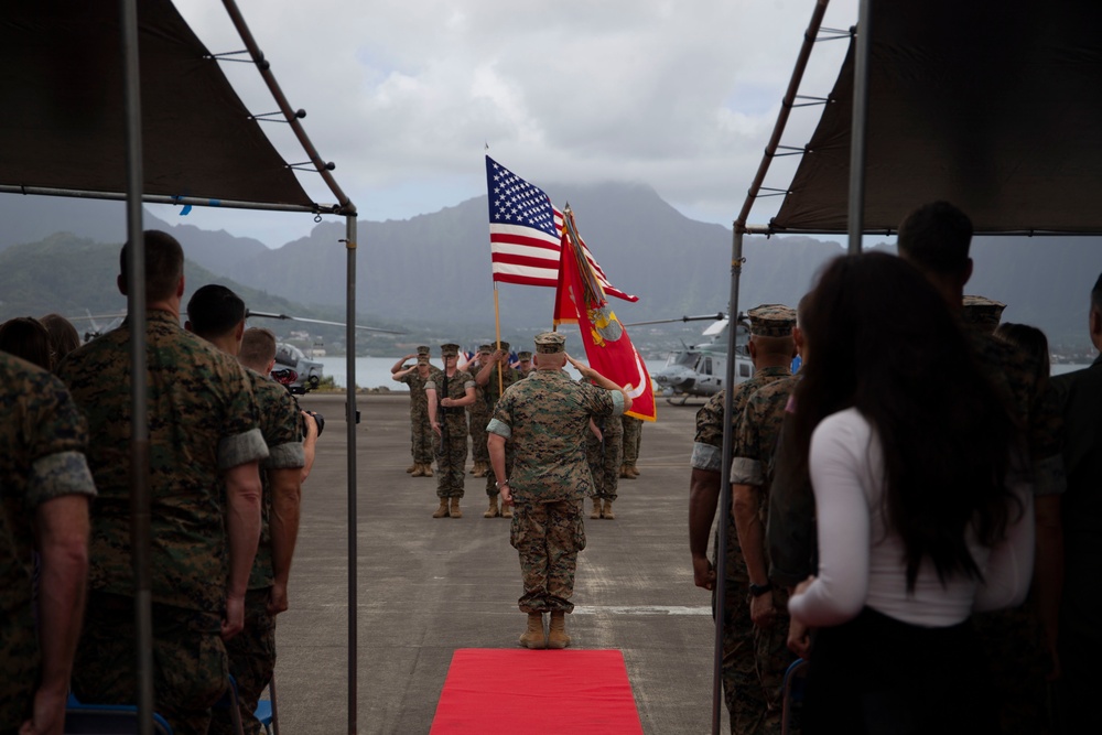 MCAS, MCBH, HMLA-367 Deactivation Ceremony