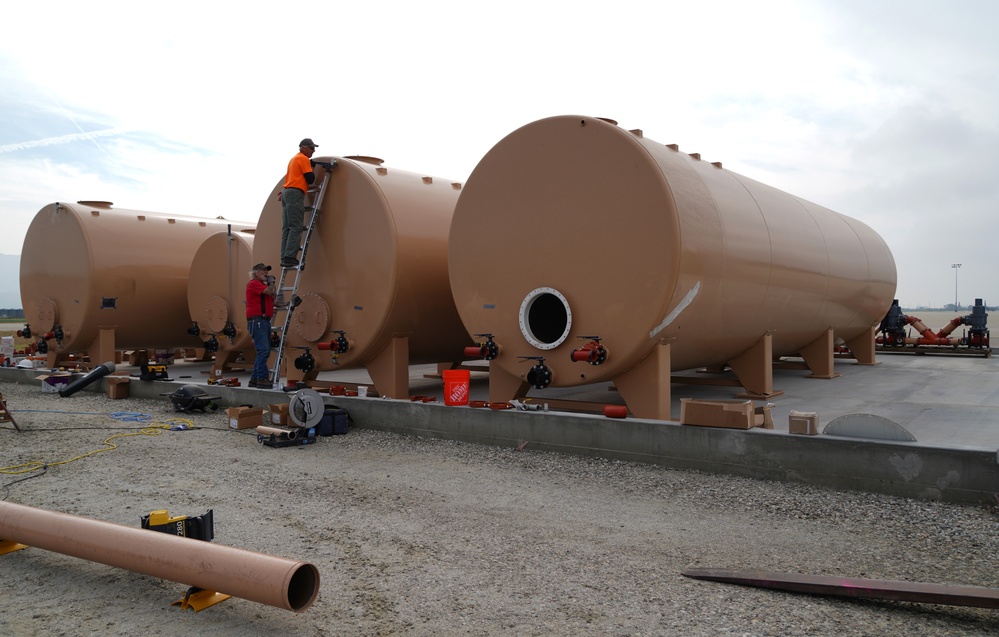 Newly constructed MAFFS ground tanks give Southern California A cutting edge in aerial firefighting capabilities