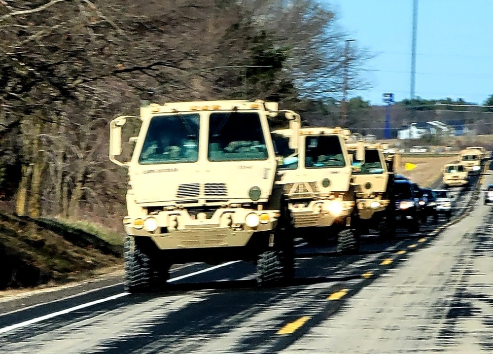 April 2022 training operations at Fort McCoy