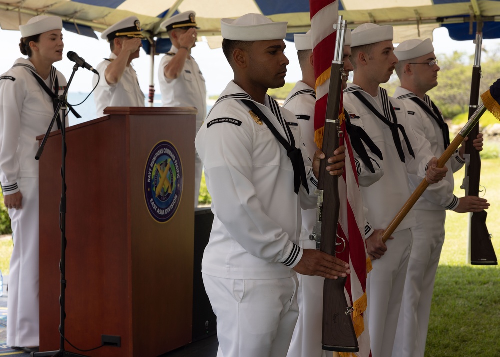 Navy Munitions Command Pacific East Asia Division Change of Command