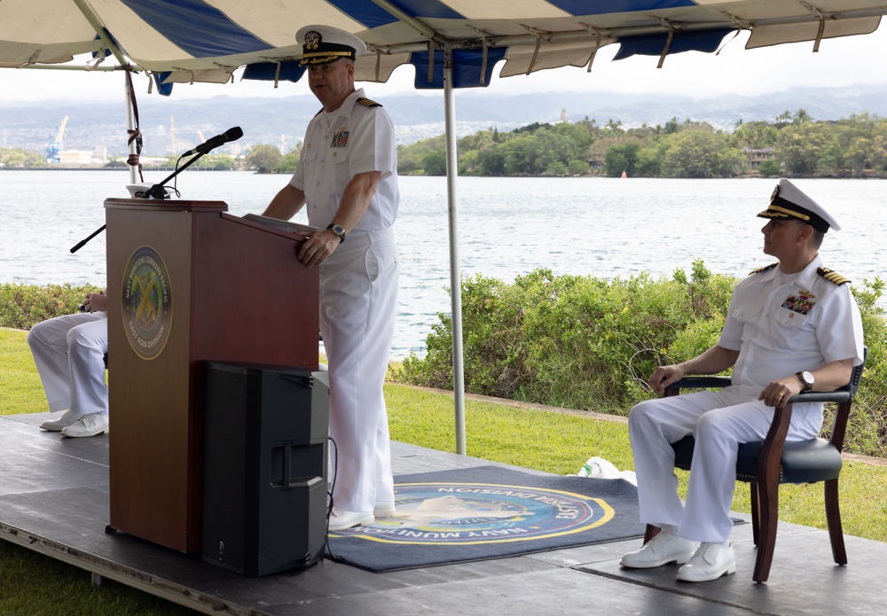 Navy Munitions Command Pacific East Asia Division Change of Command