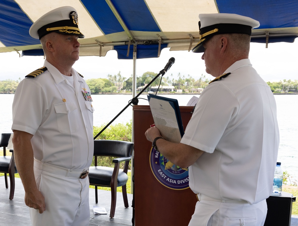 Navy Munitions Command Pacific East Asia Division Change of Command