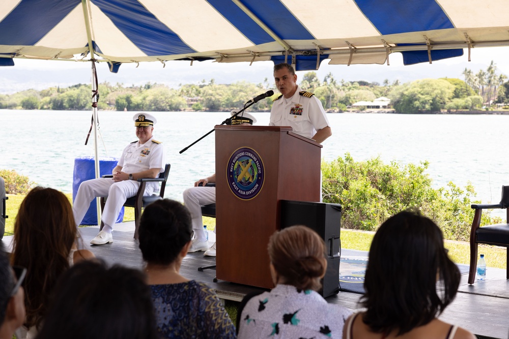 Navy Munitions Command Pacific East Asia Division Change of Command