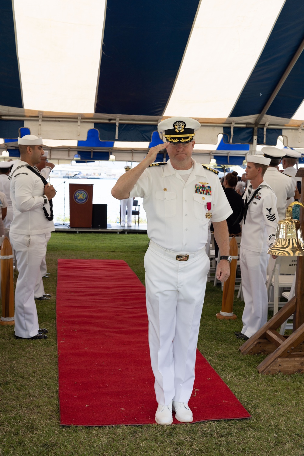 Navy Munitions Command Pacific East Asia Division Change of Command