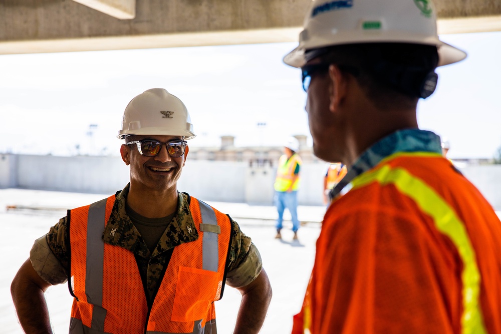 Congressman Kahele visits Marine Corps Base Hawaii