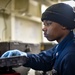 USS Carl Vinson (CVN 70) Sailors Perform Aircraft Maintenance in Pacific Ocean