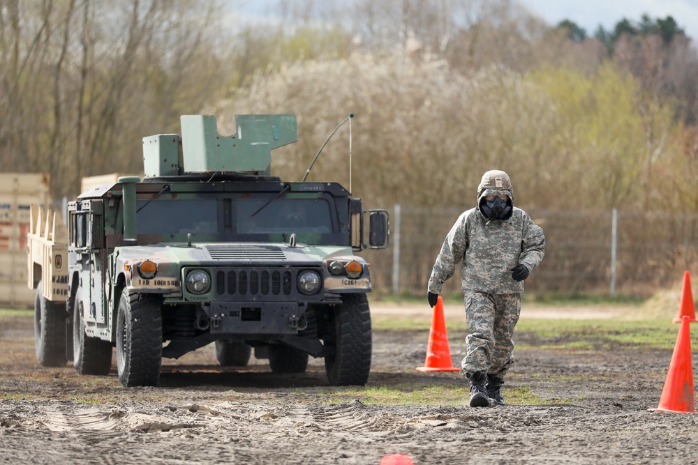 Soldiers test their skills at the 101BSB Truck Rodeo