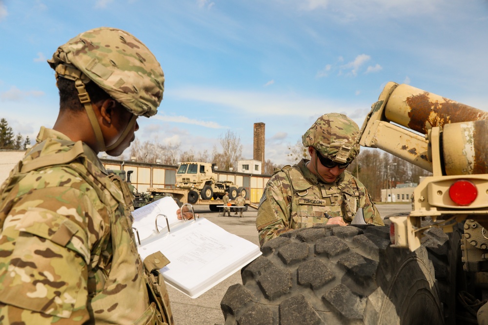 Soldiers test their skills at the 101BSB Truck Rodeo