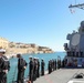 USS Ross enters port in Valletta, Malta