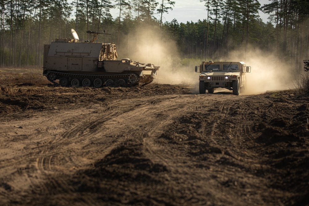 Soldiers Participate in Live-Fire Exercise at Lithuania