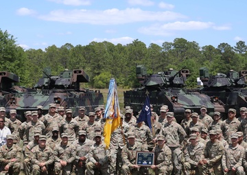 US Army equips first unit with modernized Bradley