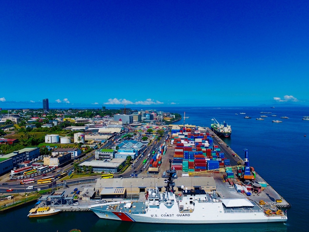 U.S. Coast Guard Cutter Munro crew visits Suva, Fiji