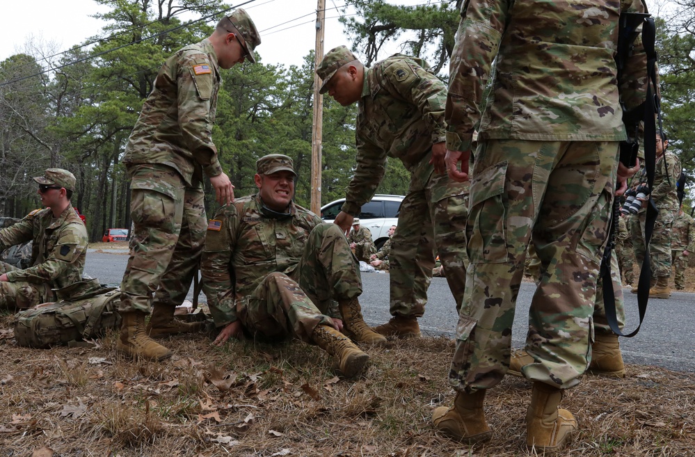 NJARNG Best Warrior Ruck March