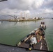 USS San Jacinto pulls into Porto di Marghera