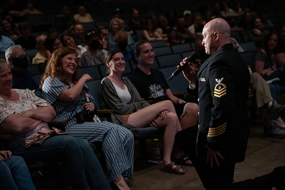Navy Band visits Marietta, Ohio