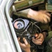 Marines conduct LAV maintenance aboard the USS Gunston Hall